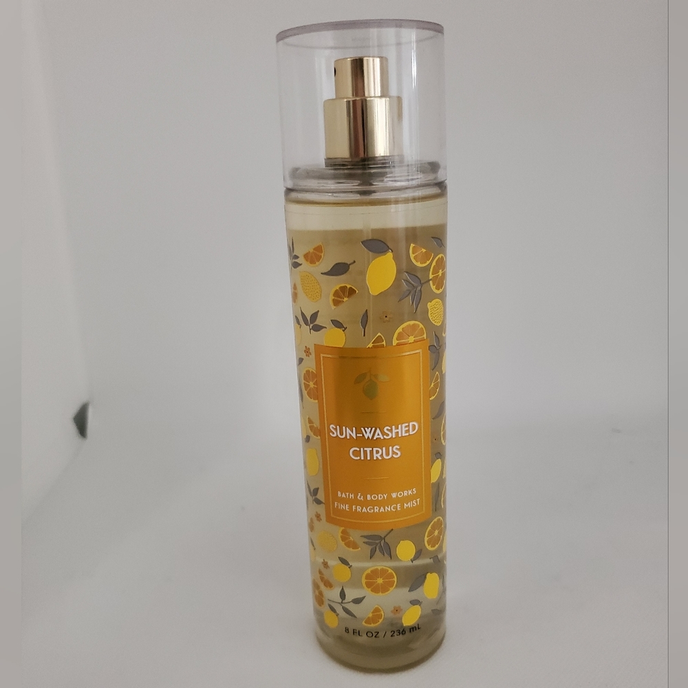 Bath and Body Works Sun Washed Citrus Fragrance Mist 8 OZ new